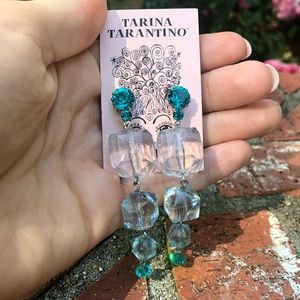 Tarina Tarantino Crystal Drop Earrings